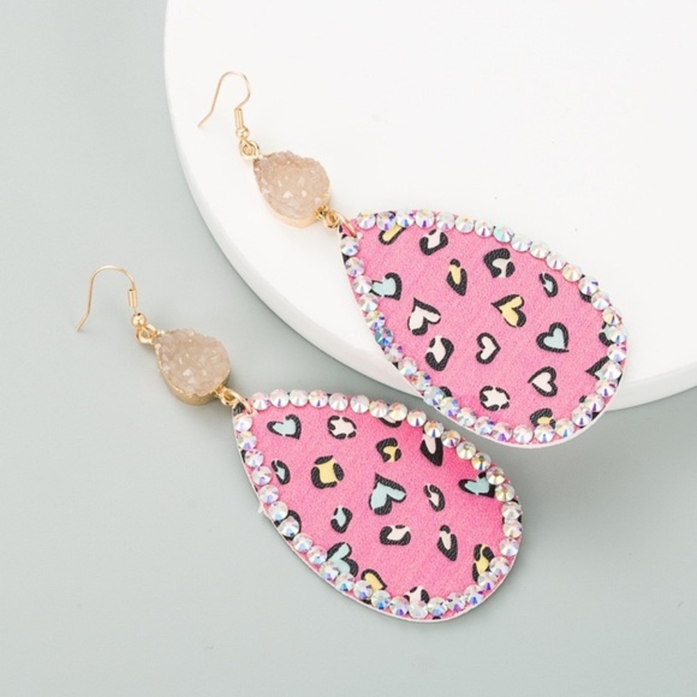 Water drop earrings